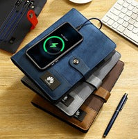 Wireless charger Not ebook+Pen/Refils+16G USB 8000mAh Power Bank