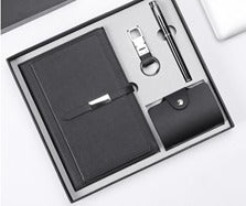 A5 Notebook +Pen+Card holder+Keychain