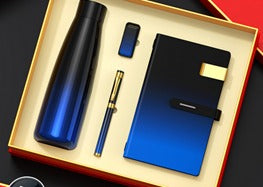 304 stainless steel thermo s cup +Pen+10000mah Power bank