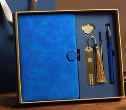 A5 Notebook + Pen+Refills+Book clip, bookmark
