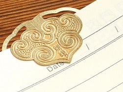 A5 Notebook + Pen+Refills+Book clip, bookmark