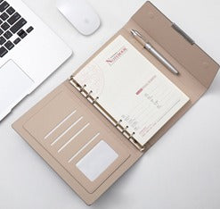 Loose-leaf Notepad +Pen+ Bottle