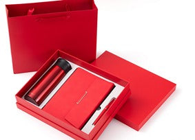 Loose-leaf Notepad +Pen+ Bottle