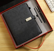 Wireless charger Not ebook+Pen/Refils+16G USB 8000mAh Power Bank