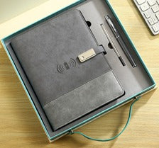 Wireless charger Not ebook+Pen/Refils+16G USB 8000mAh Power Bank