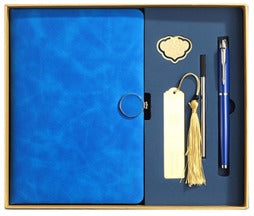 A5 Notebook + Pen+Refills+Book clip, bookmark