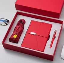 A5 Notebook + Pen + Umbrella Set